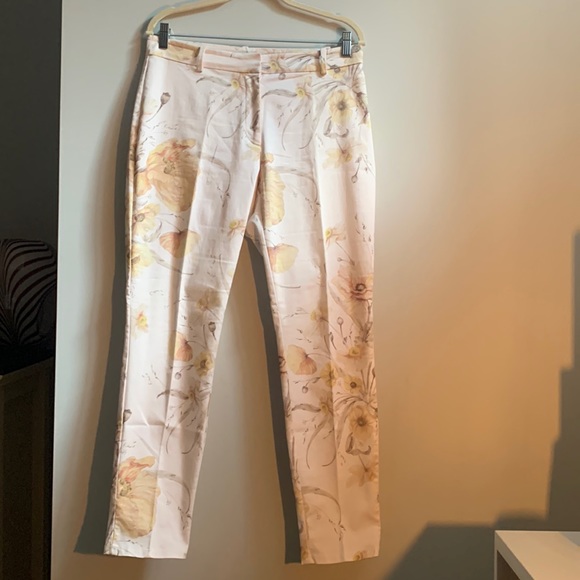 H&M, Sz 10, floral print pants - Picture 1 of 6